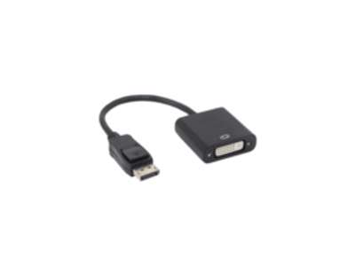 Microconnect DPDVIDA videokabel adapter 0,15 m DisplayPort DVI-D Sort