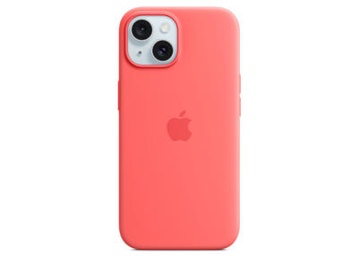 Apple Cover MagSafe-kompatibilitet silicone guava til iPhone 15