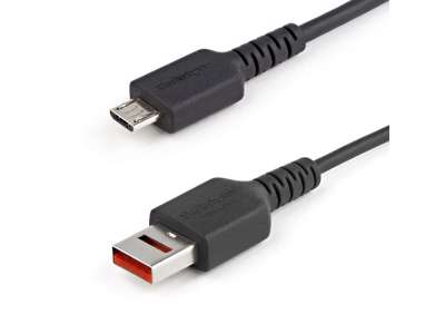 StarTech.com USBSCHAU1M USB-kabel USB 2.0 1 m USB A Micro-USB B Sort