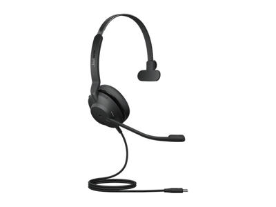 Jabra 23189-889-879 hovedtelefoner/headset Ledningsført Kontor/Callcenter USB Type-C Sort