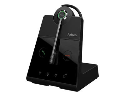 Jabra Engage 65 SE Headset Trådløs Ørekrog, Headset Kontor/Callcenter Sort