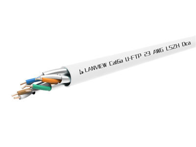 Lanview LVN122432 netværkskabel Hvid 305 m Cat6a U/FTP (STP)