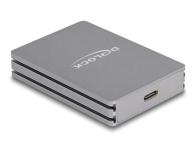 DeLOCK 91013 kortlæser USB 3.2 Gen 2 (3.1 Gen 2) Type-C Grå