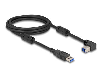 DeLOCK 81105 USB-kabel USB 3.2 Gen 1 (3.1 Gen 1) 2 m USB A USB B Sort