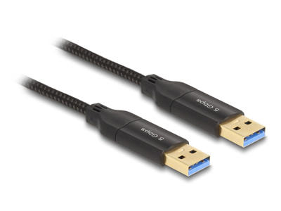 DeLOCK 83014 USB-kabel USB 3.2 Gen 1 (3.1 Gen 1) 2 m USB C Sort