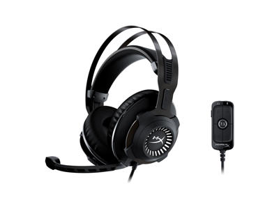 HyperX Cloud Revolver Pro Headset Ledningsført Spil Sort