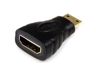 StarTech.com HDACFM kabel kønsskifter Mini HDMI HDMI Sort