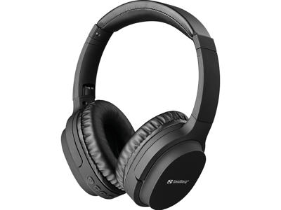 Sandberg 126-37 hovedtelefoner/headset Kabel & trådløs Opkald/musik USB Type-C Bluetooth Sort