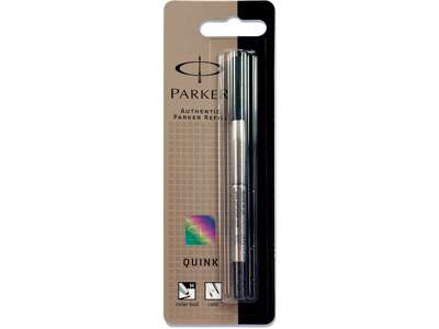 Rollerball pen refill, 0.8 mm, Sort, 1 stk, Parker Medium