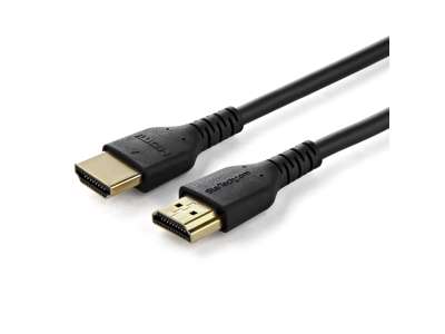 StarTech.com RHDMM1MP HDMI-kabel 1 m HDMI Type A (Standard) Sort