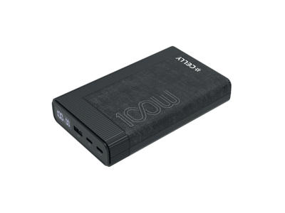 Celly PBPD100W20000BK powerbank 20000 mAh Sort