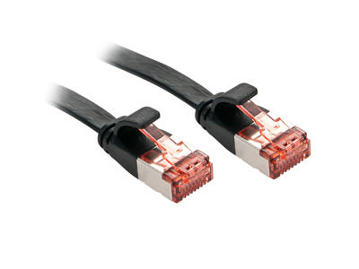 Lindy RJ45 Cat.6 U/FTP 10m netværkskabel Sort Cat6 U/FTP (STP)