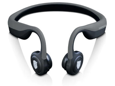 Lenco HBC-200GY hovedtelefoner/headset Trådløs Halsbånd Sport Micro-USB Bluetooth Sort