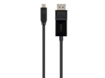 Belkin B2B103-06-BLK videokabel adapter 1,8 m USB Type-C DisplayPort Sort