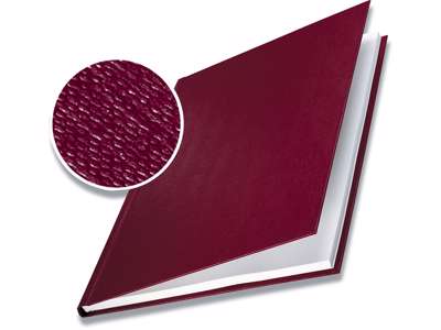 Indbindings skinneomslag, 3.5 mm, A4, Bordeaux, Leitz ImpressBind 