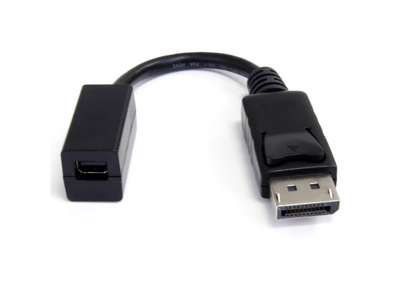 StarTech.com DP2MDPMF6IN DisplayPort kabel 0,152 m Mini DisplayPort Sort