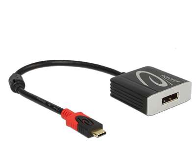 DeLOCK 63312 USB grafisk adapter 4096 x 2160 pixel Sort