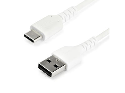 StarTech.com RUSB2AC1MW USB-kabel USB 2.0 1 m USB A USB C Hvid