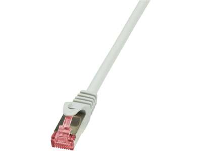 LogiLink Cat.6 S/UTP, 0.25m netværkskabel Grå 0,25 m Cat6 S/FTP (S-STP)