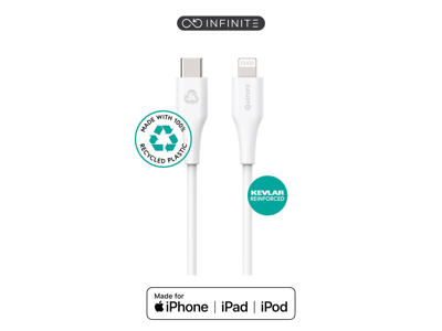 eSTUFF ES602270-BULK lightning cable 2 m White