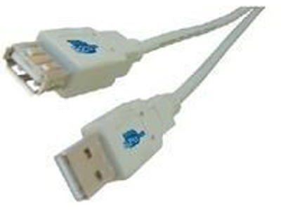 Microconnect USBAAF01 USB-kabel USB 2.0 0,1 m USB A Grå