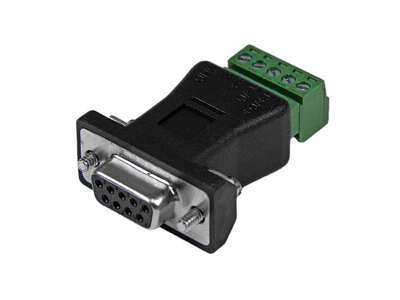 StarTech.com RS422 RS485 Serial DB9 -> Terminal Block Adapter Sort