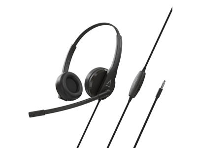 Creative Labs HS-230 Headset Ledningsført Opkald/musik USB Type-A Sort