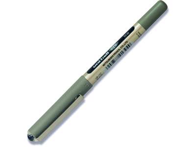 Rollerball pen, 0.7 mm, 0.3 mm, Sort, uni-ball Eye Fine UB-157-46