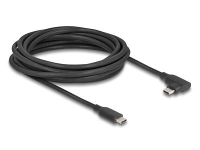 DeLOCK 81196 USB-kabel 5 m USB C Sort