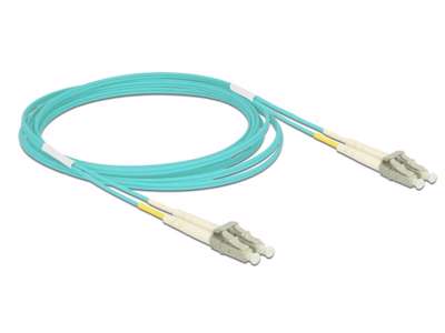 DeLOCK 86560 InfiniBand og fiberoptisk kabel 3 m LC Turkisfarve