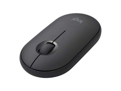 Logitech Pebble M350 Wireless Mouse, Graphite