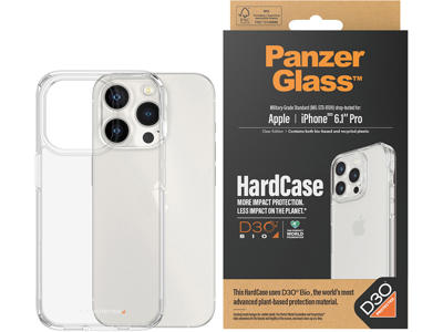 Cover, iPhone 15 Pro, Transparent, PanzerGlass HardCase 