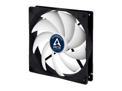 ARCTIC F14 PWM PST Computerkabinet Ventilator 14 cm Sort, Hvid 1 stk