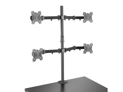 Lindy 40659 skærmbeslag og -stativer 71,1 cm (28") Skrivebord Sort