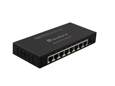 LevelOne GEU-0822 netværksswitch Ikke administreret Gigabit Ethernet (10/100/1000) Sort