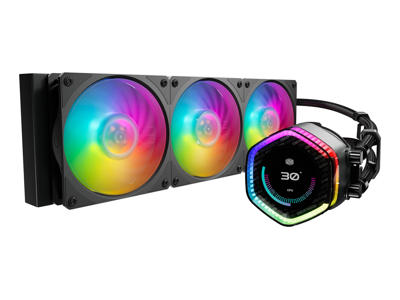 Cooler Master MasterLiquid 360 ION Processor Alt-i-en væskekøler 12 cm Sort 1 stk