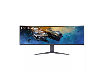 LG 45GR65DC-B computerskærm 114,3 cm (45") 5120 x 1440 pixel Quad HD Sort