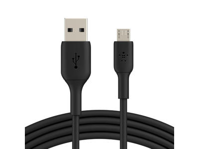 Belkin CAB005BT1MBK USB-kabel 1 m USB A Micro-USB A Sort