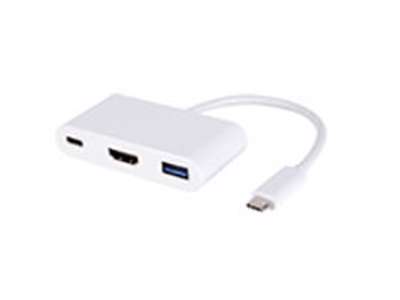 Microconnect USB3.1CCOM2 USB grafisk adapter Hvid