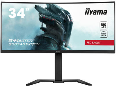 iiyama G-MASTER GCB3481WQSU-B1 computerskærm 86,4 cm (34") 3440 x 1440 pixel UltraWide Quad HD LCD Sort