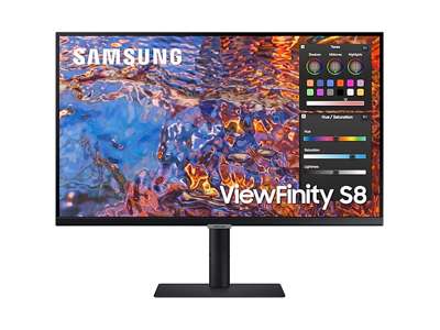 Samsung LS27B800PXU computerskærm 68,6 cm (27") 3840 x 2160 pixel 4K Ultra HD LCD Sort