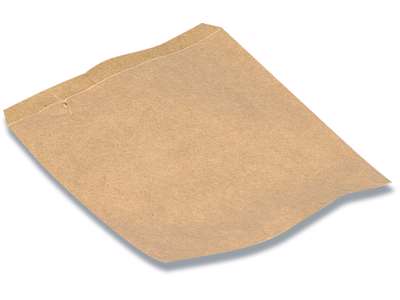 Papirspose, 17.5x14cm, 50 g/m2, Brun, Papir, Med snor, 1000 stk, Abena