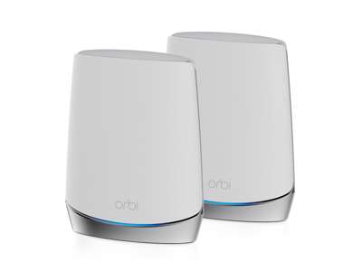 NETGEAR Orbi RBK752 AX4200 WiFi 6 Mesh System Tri-band (2,4 GHz / 5 GHz / 5 GHz) Wi-Fi 6 (802.11ax) Hvid 5 Intern