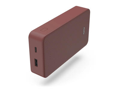 Hama 00201717 powerbank Lithium polymer (LiPo) 20000 mAh Rød