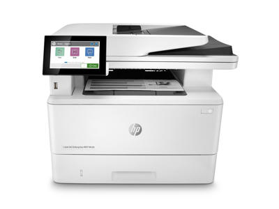 HP LaserJet Enterprise MFP M430f, Sort og hvid, Printer til Virksomhed, Print, kopiering, scanning, fax, 50-arks ADF; Tosidet print; Tosidet scanning; Fremadvendt USB-print; Kompakt størrelse; Energibesparende; Stærk sikkerhed