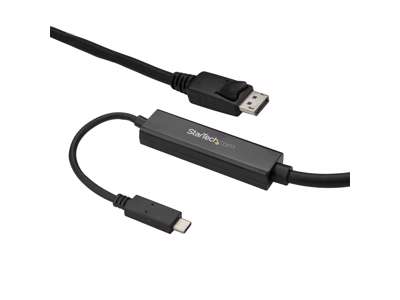 StarTech.com CDP2DPMM3MB videokabel adapter 3 m USB Type-C DisplayPort Sort