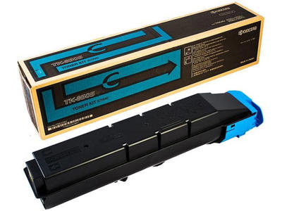 Toner, TK-8505C, Cyan-blå, 20.000 sider, Kyocera 