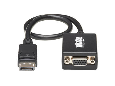 Tripp Lite P134-001-VGA videokabel adapter 0,31 m VGA (D-Sub) DisplayPort Sort