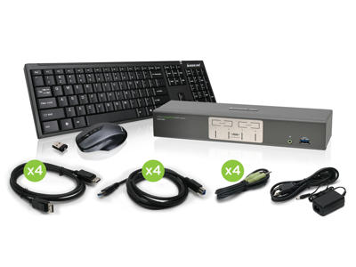 iogear GCS1904-KM KVM Switch Sort