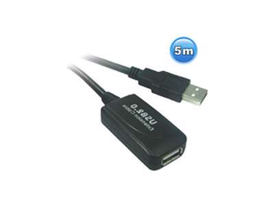 Microconnect WBEE0 USB-kabel USB 2.0 5 m USB A Sort